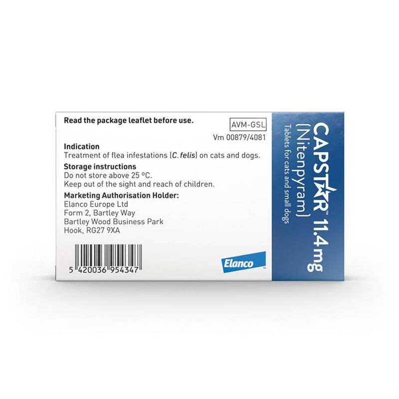 CAPSTAR 11.4mg for Cats & Small Dogs || CAPSTAR || view 2