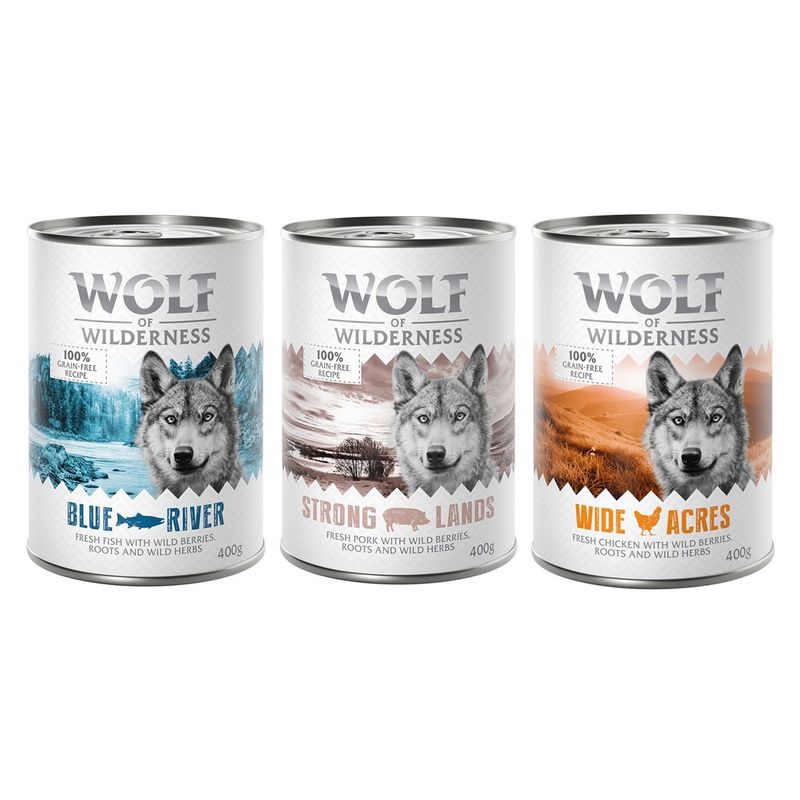 Wolf of Wilderness Adult Single Protein Mixed Packs || Wolf of Wilderness || view 3