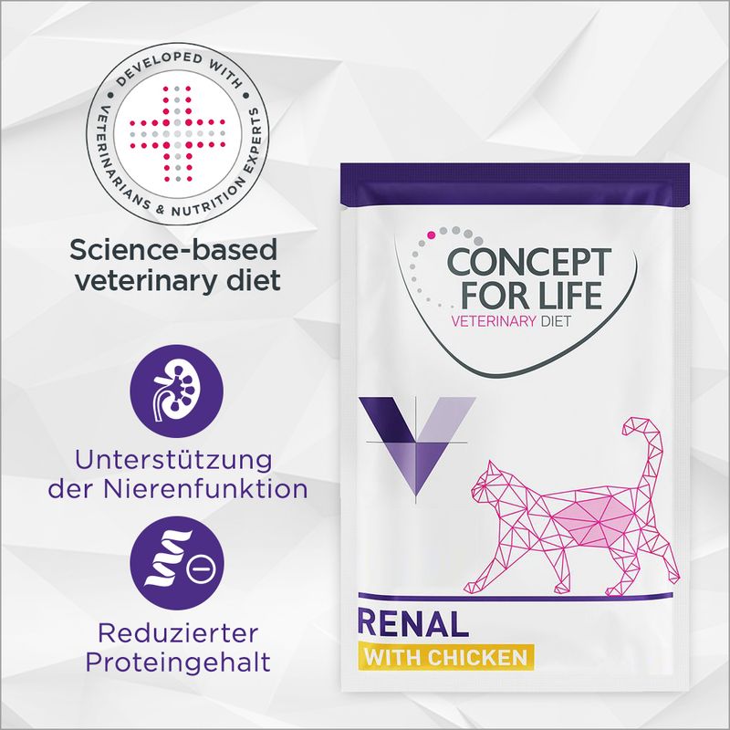 Concept for Life Veterinary Diet Renal with Chicken || undefined || view 1