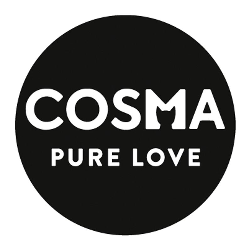 COSMA Pure Love. Premium brand for pet products.