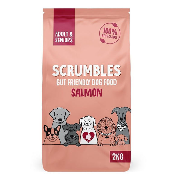 Scrumbles Adult & Senior Salmon Dry Dog Food || Scrumbles || view 1