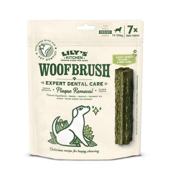 Lily's Kitchen Woofbrush Dental Chew - Medium || Lily's Kitchen || view 1