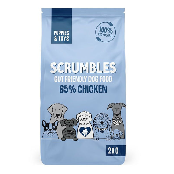 Scrumbles Puppies & Toys Chicken Dry Dog Food || Scrumbles || view 1
