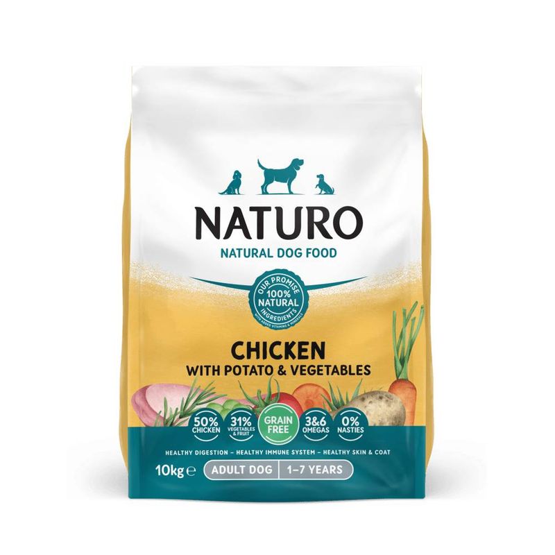 Naturo Adult Grain Free - Chicken with Potato & Vegetables || Naturo || view 3