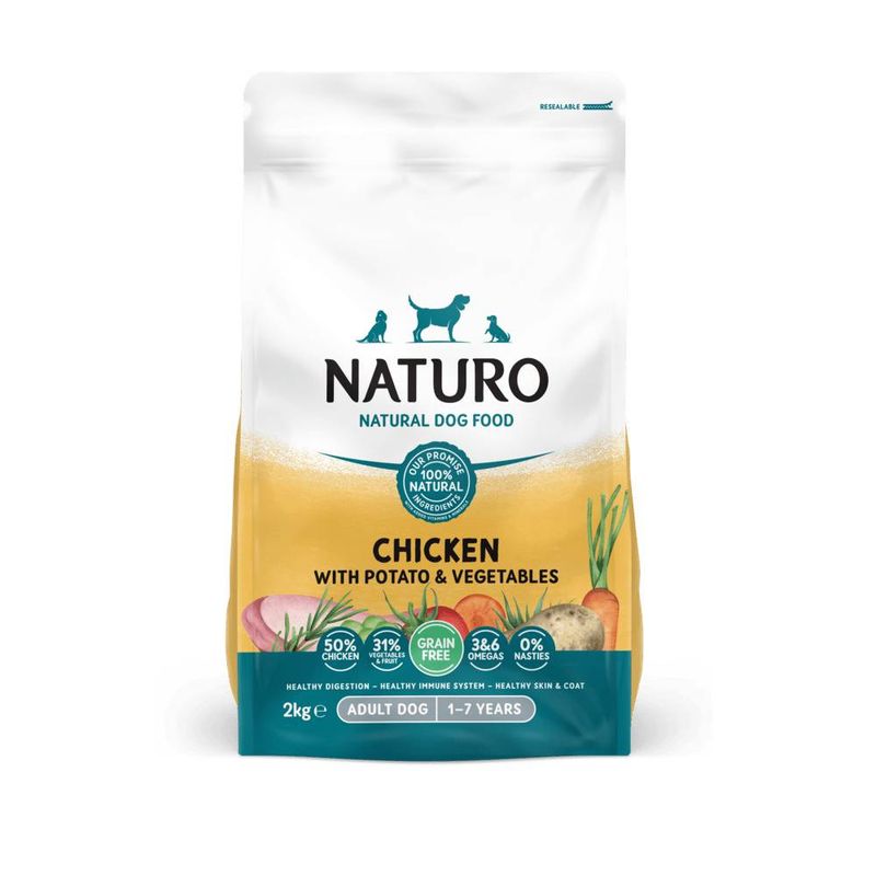 Naturo Adult Grain Free - Chicken with Potato & Vegetables || Naturo || view 1