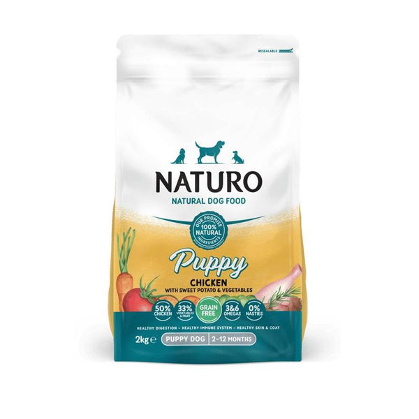 Naturo Puppy Grain Free - Chicken with Sweet Potato & Vegetables || Naturo || view 1