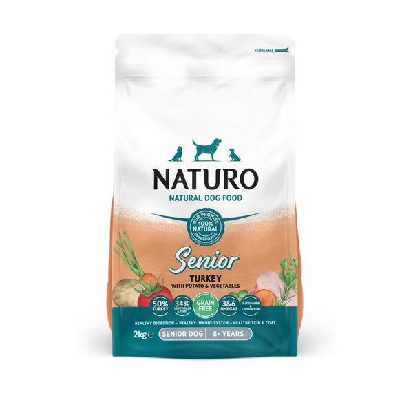 Naturo Senior Grain Free - Turkey with Potato & Vegetables || Naturo || view 1