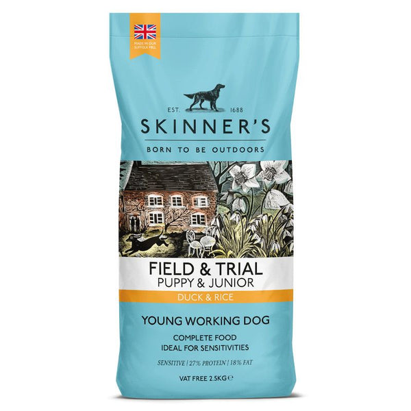 Skinner’s Field & Trial Puppy Duck & Rice Dry Dog Food || Skinner's || view 1