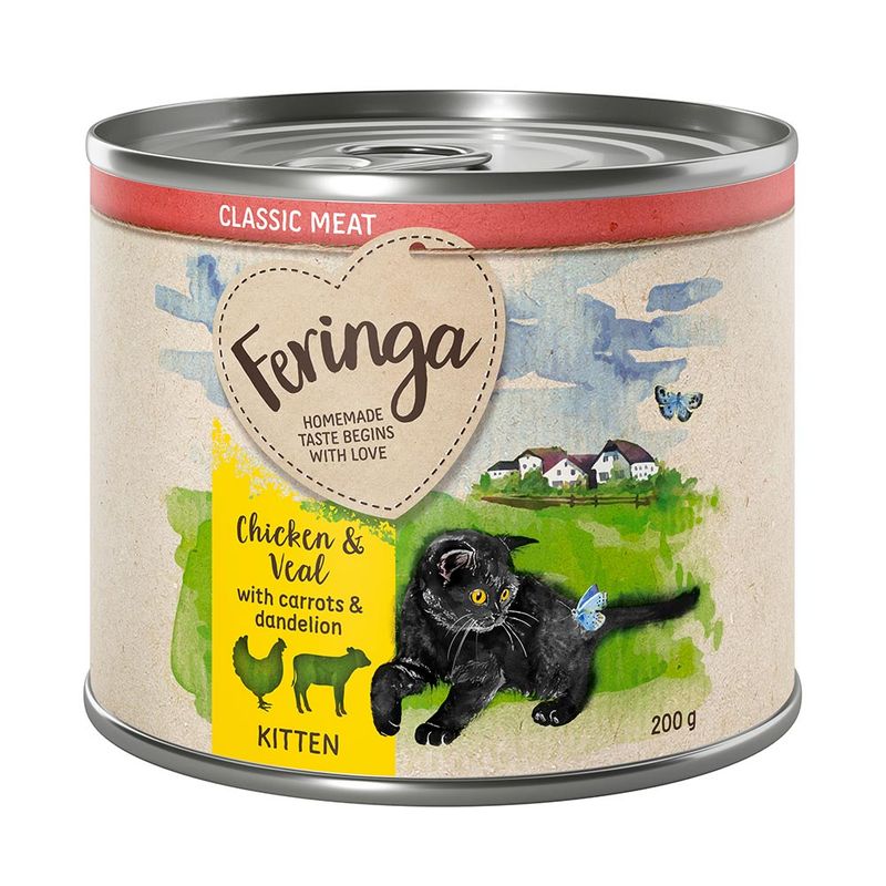 Feringa Classic Meat Menu Kitten 6 x 200g || undefined || view 6