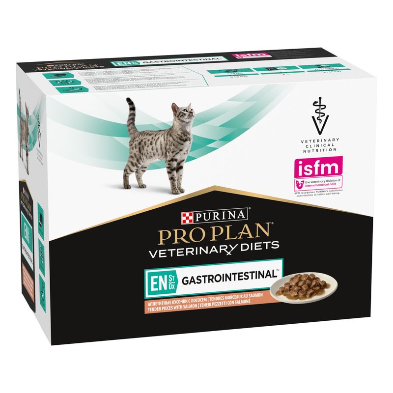 PURINA PRO PLAN Veterinary Diets Feline EN Gastrointestinal - Salmon || undefined || view 2