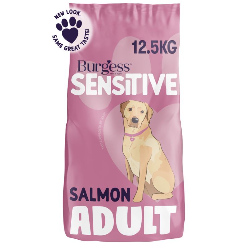 Burgess Sensitive Adult Dog Salmon || Burgess || view 1