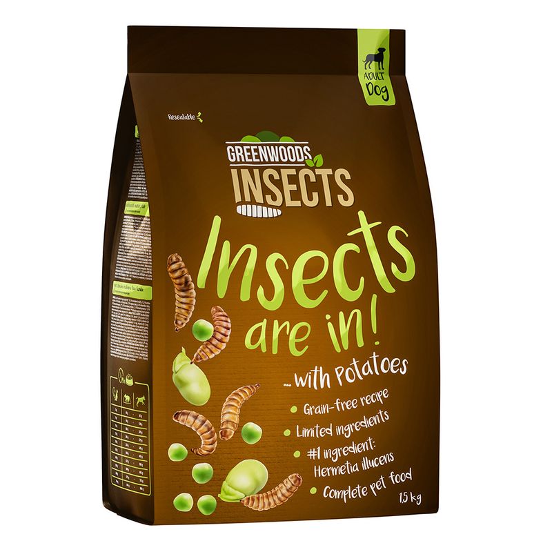 Greenwoods Insects with Potatoes, Peas & Fava Beans || Greenwoods || view 1