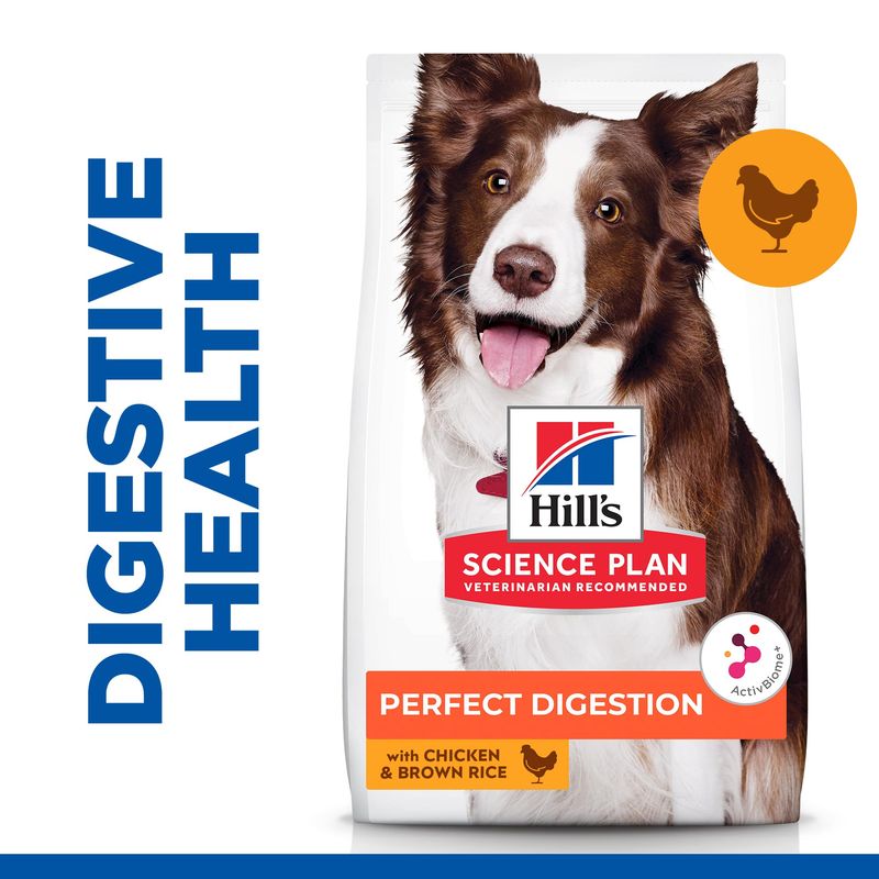 Hill's Science Plan Adult 1+ Perfect Digestion Medium Breed with Chicken || Hill's Science Plan || view 1