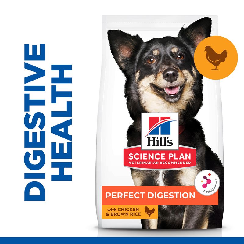 Hill's Science Plan Adult 1+ Perfect Digestion Small & Mini with Chicken || Hill's Science Plan || view 1