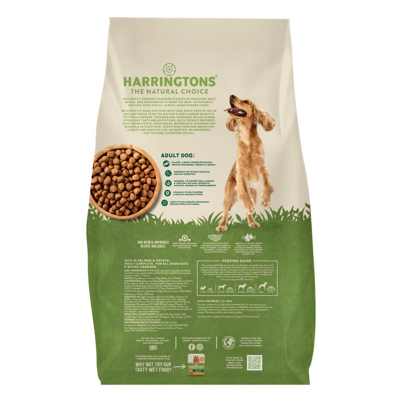 Harringtons Complete Adult Dog - Rich in Salmon & Potato || Harringtons || view 4