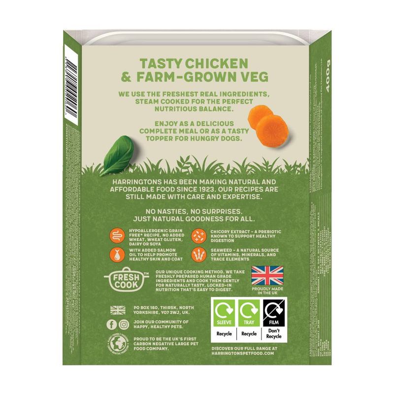 Harringtons Complete Adult Grain-Free Dog - Chicken & Potato || Harringtons || view 3