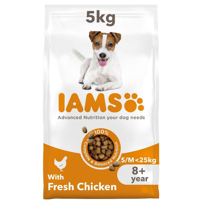IAMS Advanced Nutrition Senior Small & Medium Dog 8+ with Chicken || IAMS || view 1