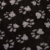 Vetbed® Isobed SL Paw Pet Blanket - Black / Grey || Vetbed || view 6