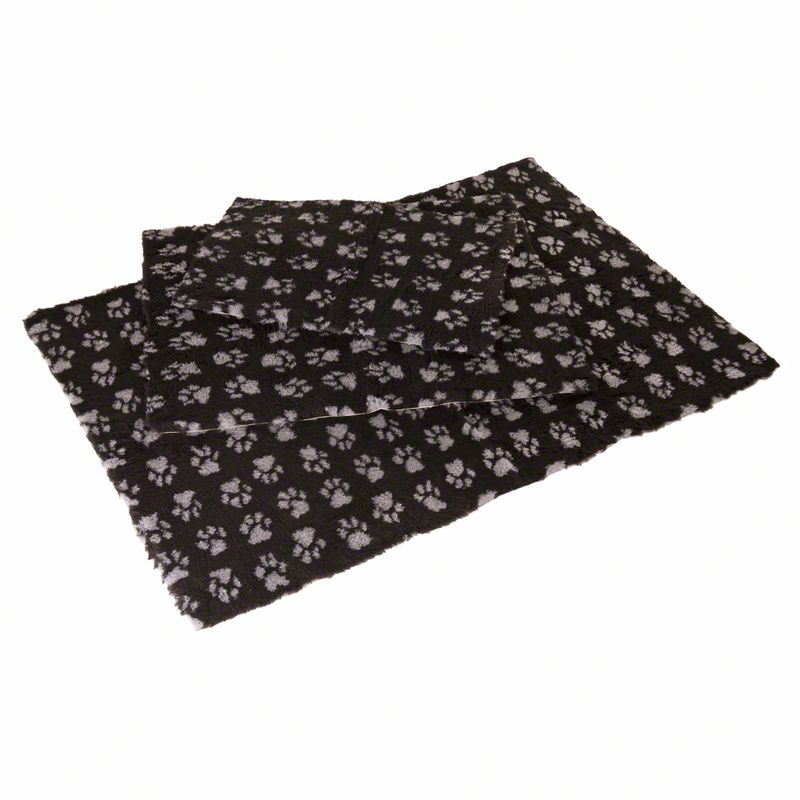 Vetbed® Isobed SL Paw Pet Blanket - Black / Grey || Vetbed || view 7