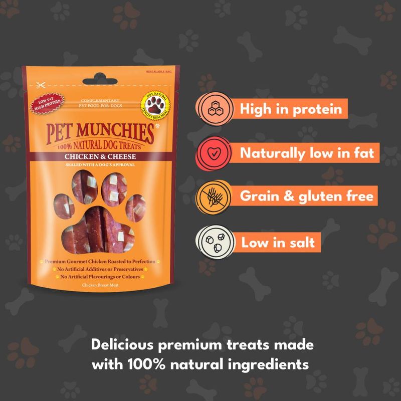 Pet Munchies Chicken & Cheese Dog Treats