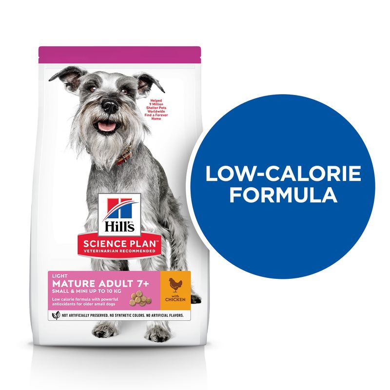 Hill’s Science Plan Mature Adult 7+ Light Small & Mini with Chicken || Hill's Science Plan || view 2