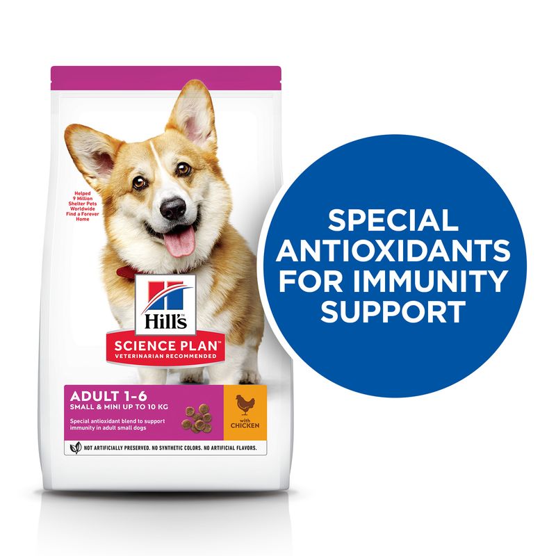 Hill’s Science Plan Adult 1-6 Small & Mini with Chicken || Hill's Science Plan || view 2