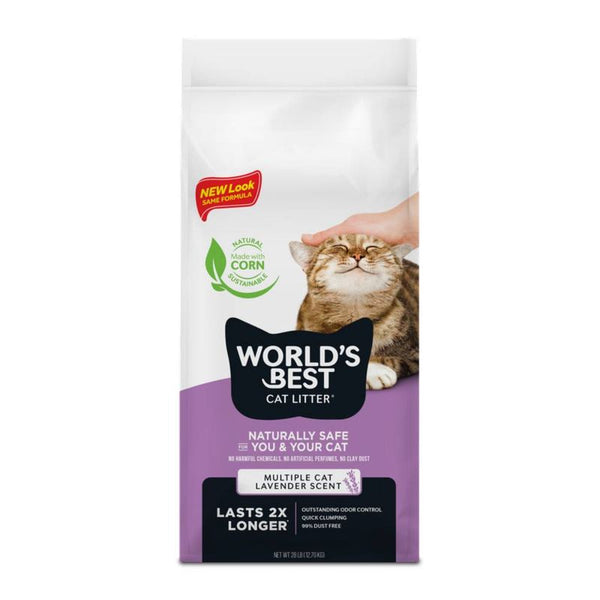 World’s Best Cat Litter Lavender || World's Best || view 1