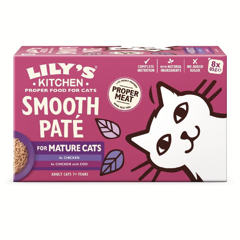 Lily’s Kitchen Smooth Paté Multipack for Mature Cats