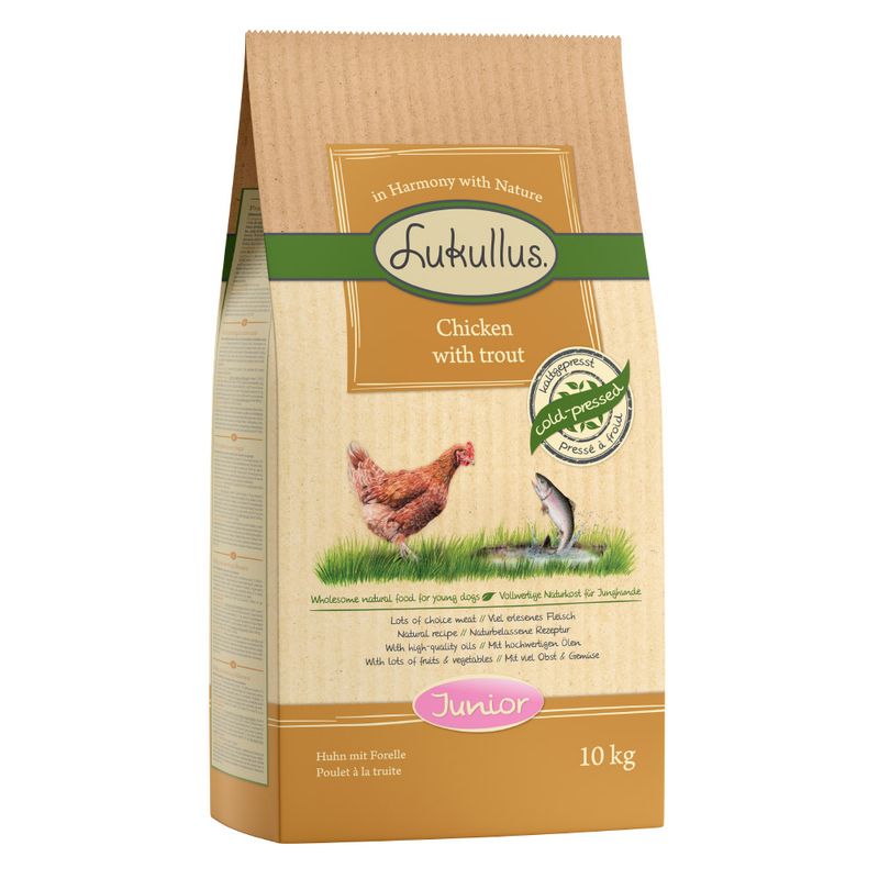 Lukullus Junior Cold-Pressed Chicken with Trout || Lukullus || view 1