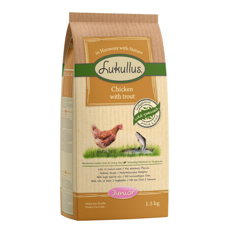 Lukullus Junior Cold-Pressed Chicken with Trout || Lukullus || view 2