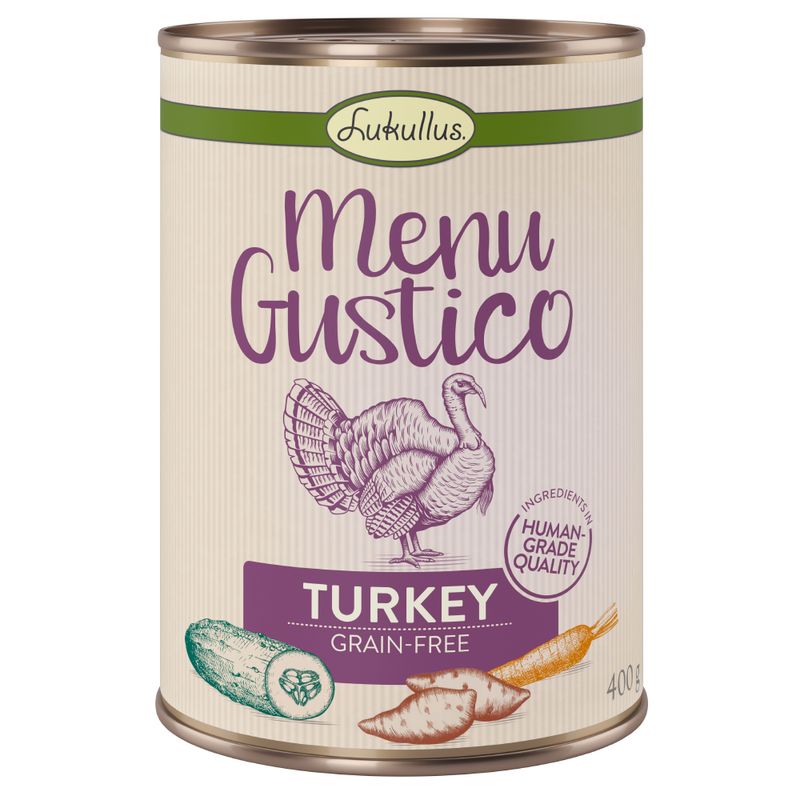 Lukullus Menu Gustico Turkey – Grain-free || Lukullus || view 2