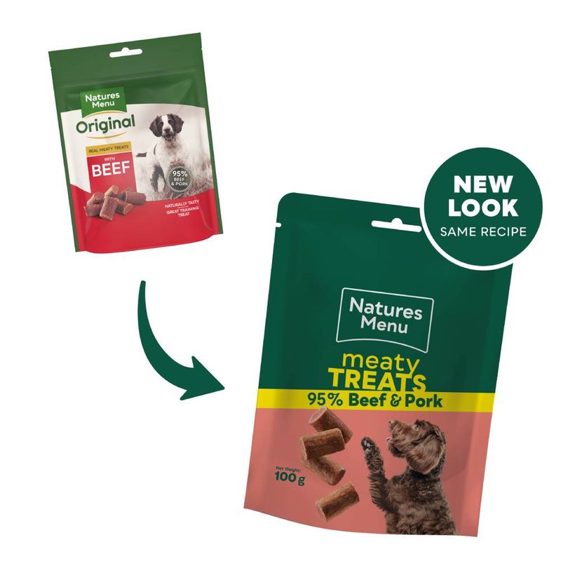 Natures Menu Original Dog Treats with Beef || Natures Menu || view 4