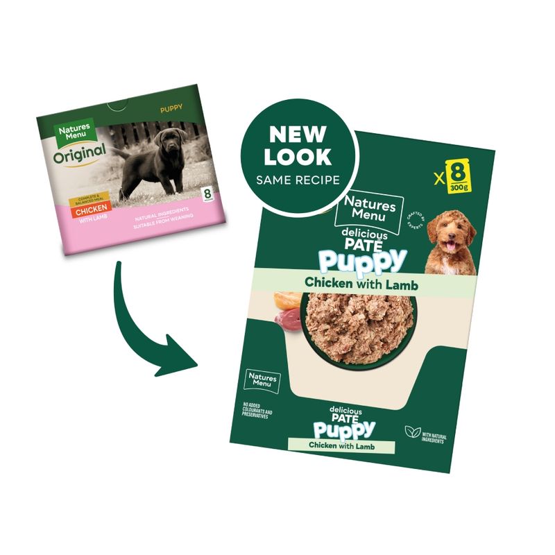 Natures Menu Original Pouches Puppy Chicken with Lamb || Natures Menu || view 4