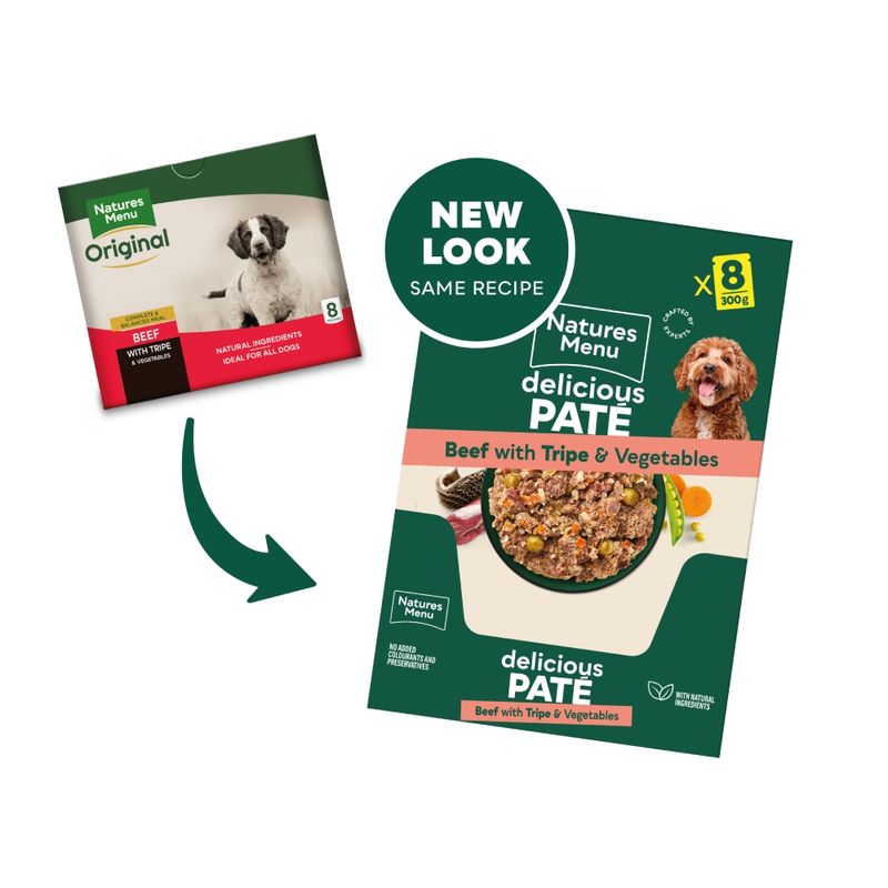 Natures Menu Original Pouches Beef with Tripe & Vegetables || Natures Menu || view 4