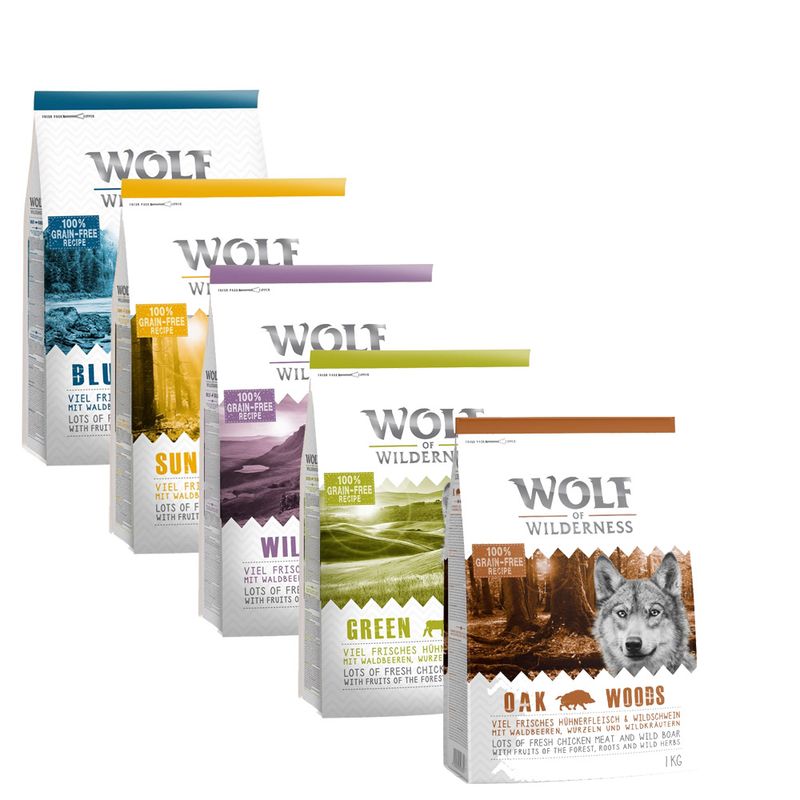 Wolf of Wilderness Classic Mixed Trial Pack || Wolf of Wilderness || view 5
