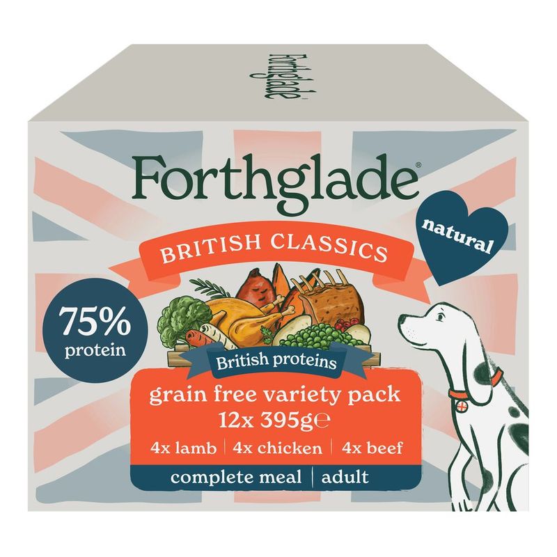 Forthglade Complete Meal Grain-Free Adult Dog - British Classics || Forthglade || view 1