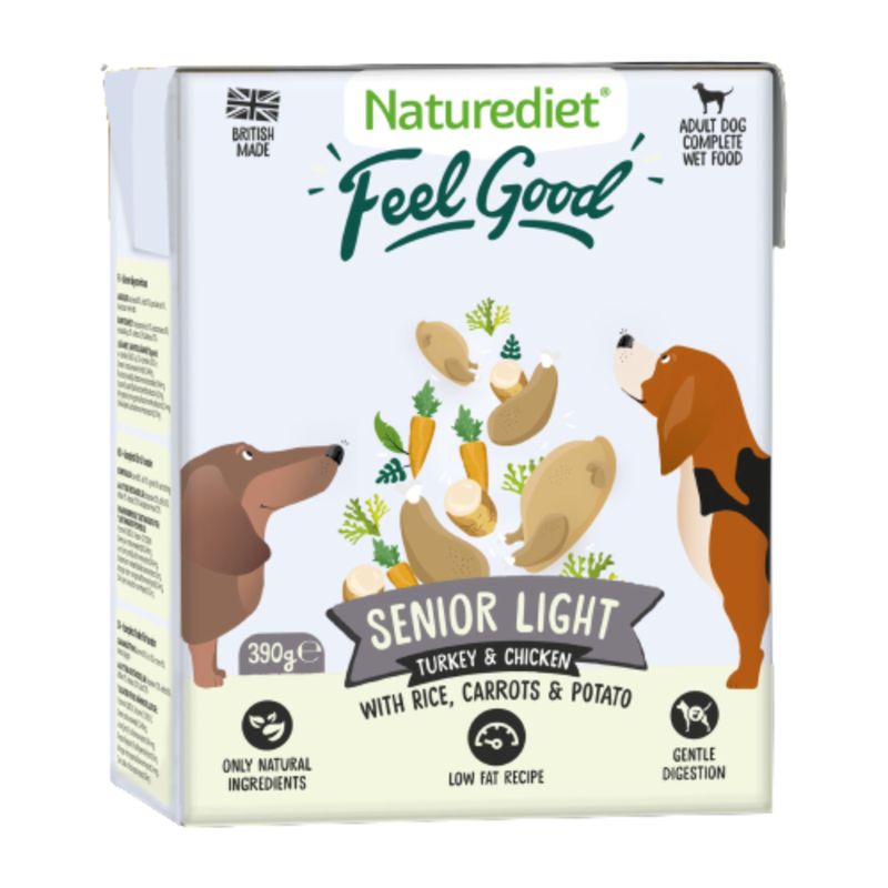 Naturediet Feel Good Senior Lite - Turkey & Chicken || Naturediet || view 2