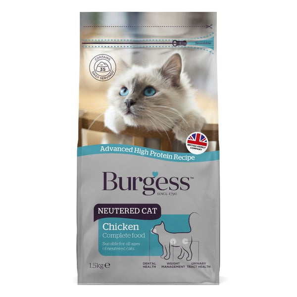 Burgess Neutered Cat with Chicken || Burgess || view 1