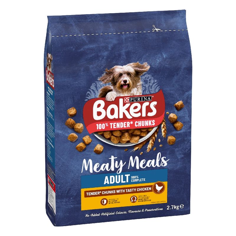 Bakers Adult Meaty Meals Tender Chunks with Tasty Chicken || Bakers || view 1