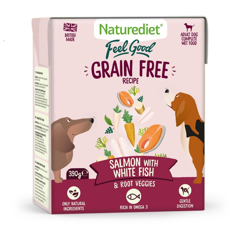 Naturediet Feel Good Grain Free Adult - Salmon || Naturediet || view 1