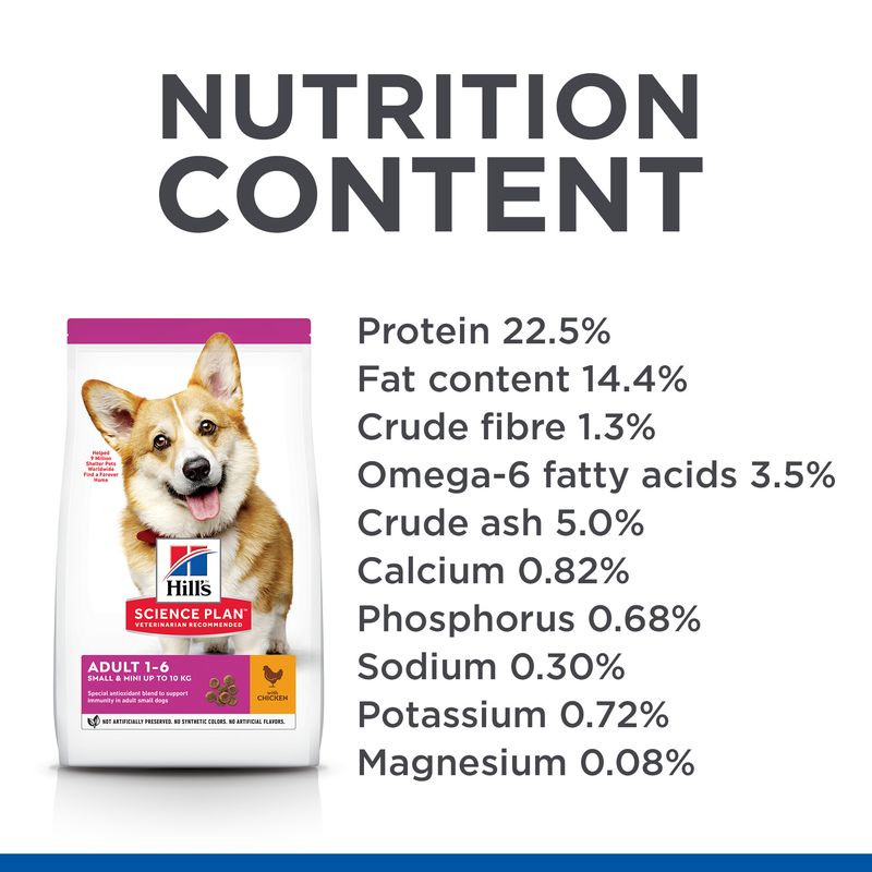 Hill’s Science Plan Adult 1-6 Small & Mini with Chicken || Hill's Science Plan || view 5
