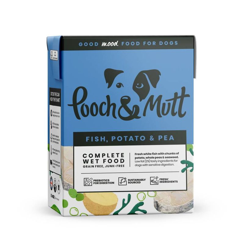 Pooch and Mutt Wet Dog Food -  Fish, Potato & Pea || Pooch & Mutt || view 1