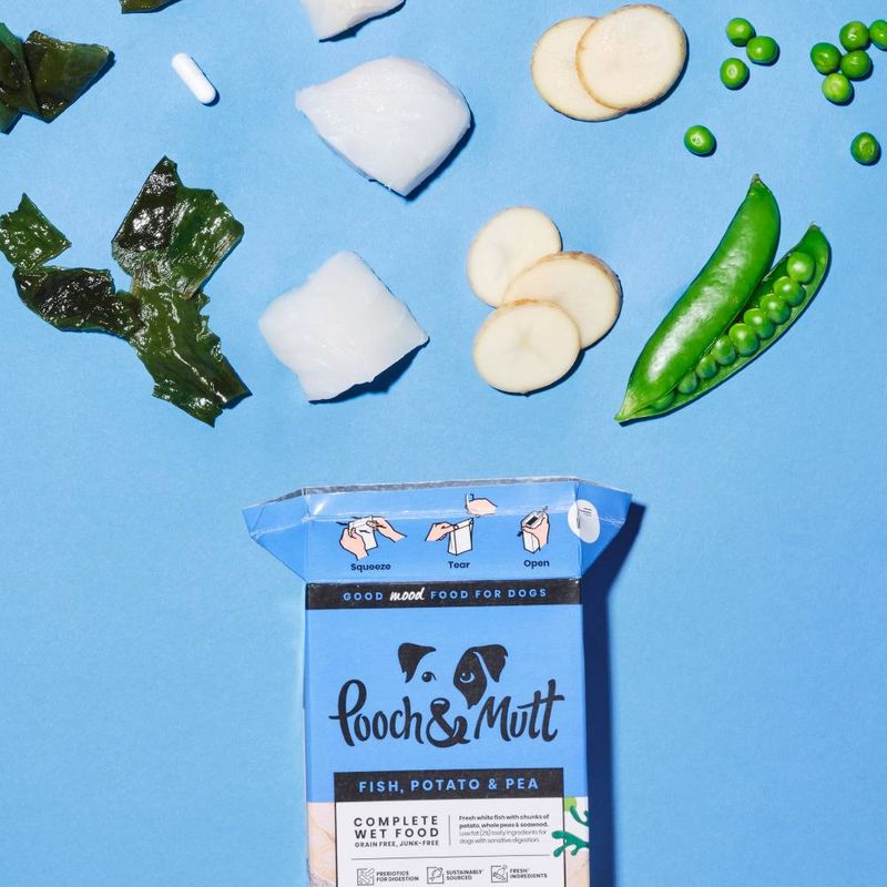 Pooch and Mutt Wet Dog Food -  Fish, Potato & Pea || Pooch & Mutt || view 4