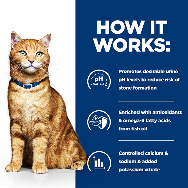 Hill's Prescription Diet Feline c/d Multicare Urinary Care - Salmon || undefined || view 5
