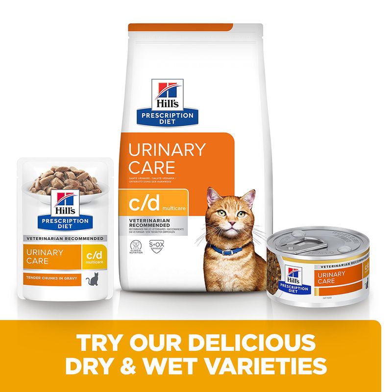 Hill's Prescription Diet Feline c/d Multicare Urinary Care - Chicken || undefined || view 7