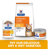 Hill's Prescription Diet Feline c/d Multicare Urinary Care - Chicken || undefined || view 7