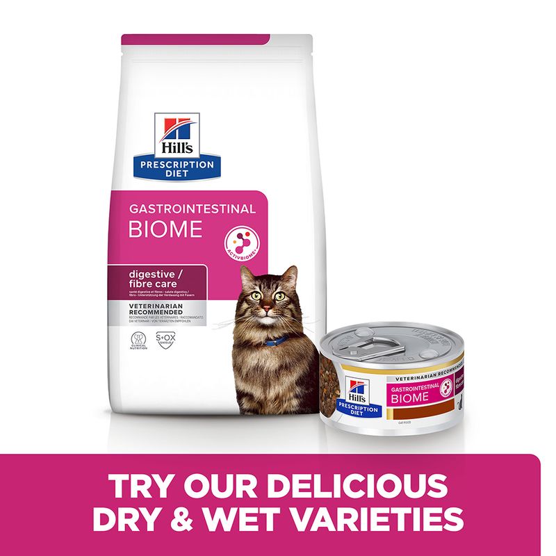Hill’s Prescription Diet Feline Gastrointestinal Biome Digestive/Fibre Care || Hill's Prescription Diet || view 7