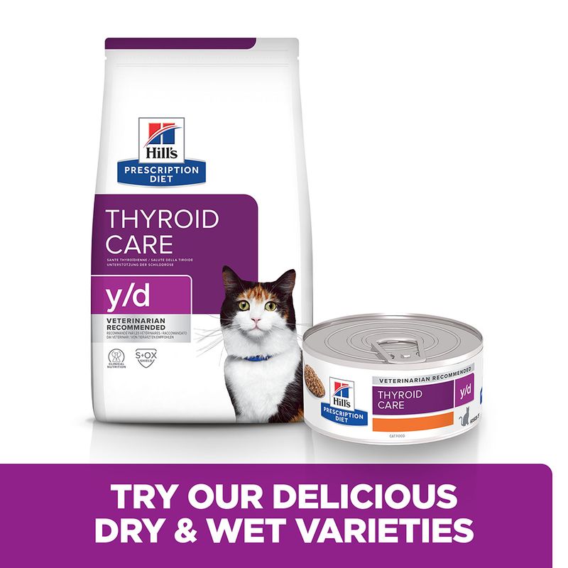 Hill's Prescription Diet Feline y/d Thyroid Care - Chicken || undefined || view 7