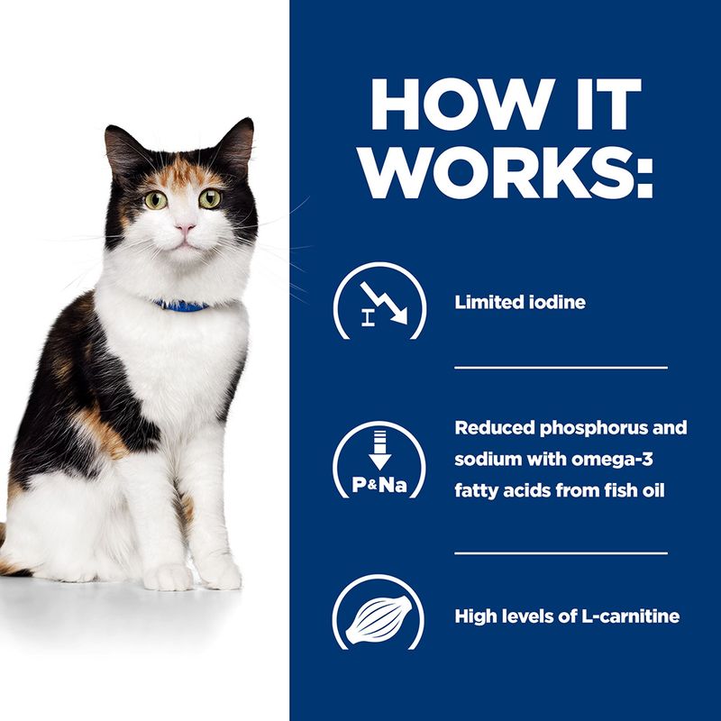 Hill's Prescription Diet Feline y/d Thyroid Care - Chicken || undefined || view 5