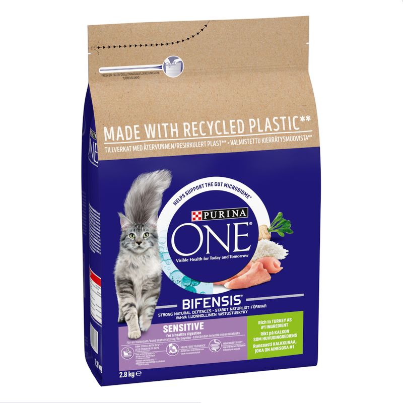 PURINA ONE Sensitive Turkey & Rice Dry Cat Food || Purina One || view 5